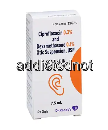 Ciprofloxacino/Dexametasona