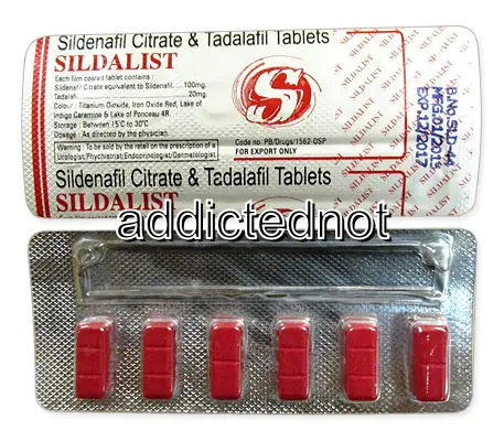 Citrato De Sildenafil 100 Mg / Tadalafil 20 Mg